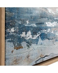 Stratos Hand Painted Canvas In Frame