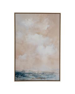 Stratos Hand Painted Canvas In Frame