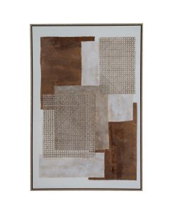 Sedora Hand Painted Canvas In Frame