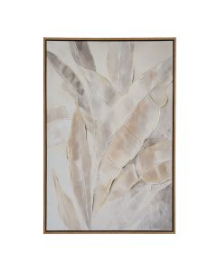 Folira Hand Painted Canvas In Frame