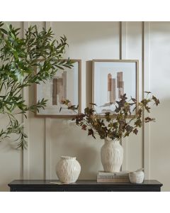 Tydis Art Mounted In Wooden Frame