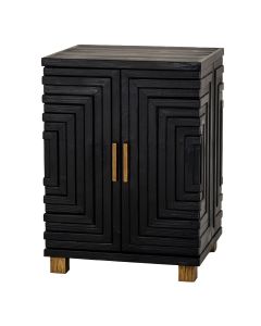 Lennox Black 2 Door Small Sideboard