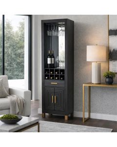Lennox Black Drinks Unit