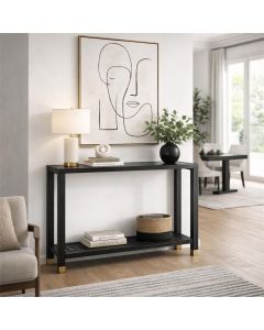 Lennox Black Console Table