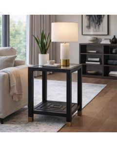 Lennox Black Side Table
