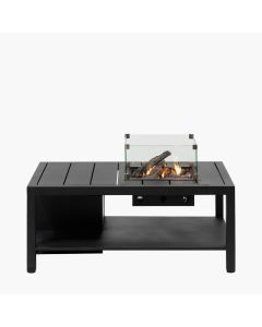 Cosiflow 120 Rectangular Anthracite Fire Pit Table