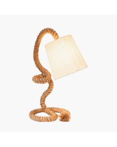 Martindale Rope and Jute Task Table Lamp 