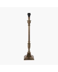 Canterbury Antique Brass Metal Table Lamp Base