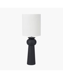 Sloane Black Contemporary Ceramic Table Lamp