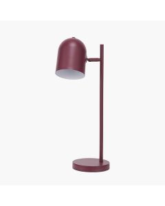 Finn Mulberry Metal Cloche Headed Table Lamp