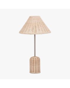 Hali Rattan Base and Shade Table Lamp
