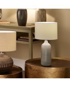 Venus Blue and Grey Ombre Ceramic Table Lamp