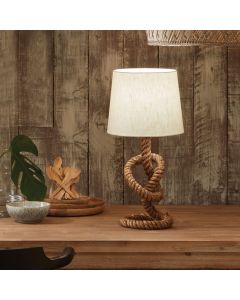 Martindale Rope Knot and Jute Table Lamp 