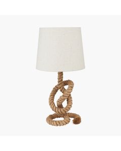 Martindale Rope Knot and Jute Table Lamp 