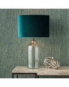 Ophelia Grey Bubble Glass Table Lamp Base