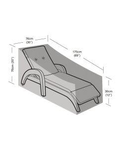 Sunlounger Weather Cover 175x76x76cm