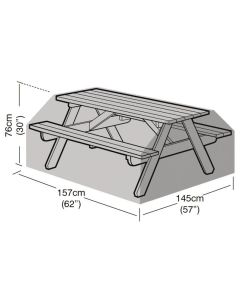 6 Seater Picnic Table Weather Cover 