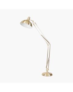 Alonzo Brass Metal Task Floor Lamp