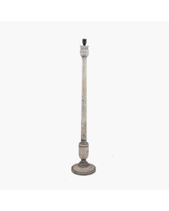 Captiva Grey Wash Mango Wood Floor Lamp Base