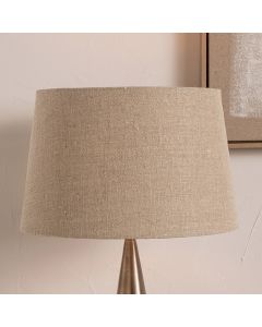 Milos 50cm Natural Linen Tapered Lampshade