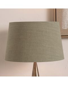 Milos 30cm Pistachio Green Linen Tapered Shade