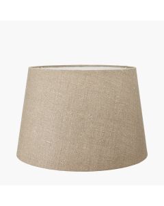 Milos 50cm Natural Linen Tapered Lampshade