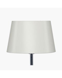 Martha 45cm Cream Oval Polysilk Tapered Lampshade