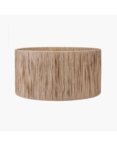 Tilia 35cm Natural Raffia Cylinder Lampshade