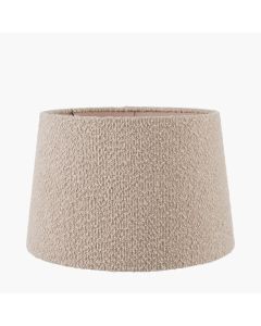 Martigues 40cm Taupe Boucle Tapered Cylinder Shade