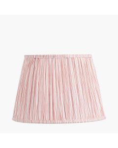 Thiago 30cm Cinnamon Stripe Mushroom Pleat Tapered Lampshade