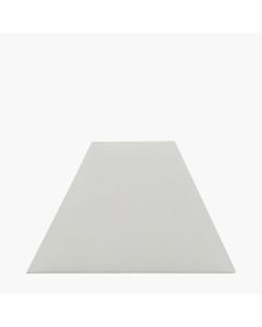 Pyramid 40cm Cream Cotton Tapered Square Lampshade