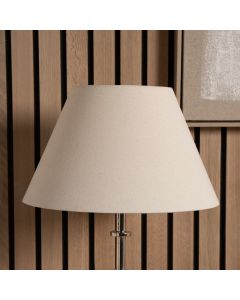 Seychelles 40cm Cream Slubby Cotton Empire Lampshade