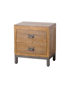 The Draftsman Collection Two Drawer Bedside