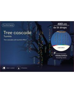 480 LED Tree Cascade Twinkle Lights