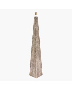 Seacomb Rattan Pyramid Floor Lamp Base