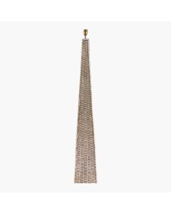 Seacomb Rattan Pyramid Floor Lamp Base