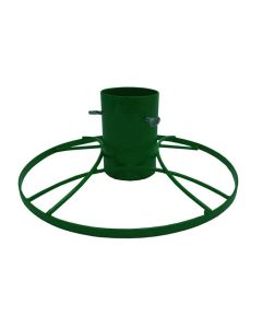 Contemporary Tree Stand 4 inch Diam Green Plain Gloss