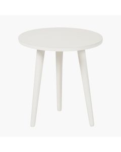 Croft Linen Pine Wood Side Table