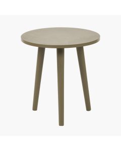 Croft Olive Pine Wood Side Table