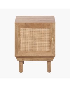 Henrik Natural Rattan 1 Door Cupboard Unit
