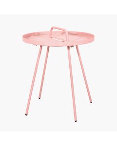 Pink Metal Rio Table