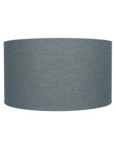 40cm Steel Glitter Cylinder Poly Cotton Shade