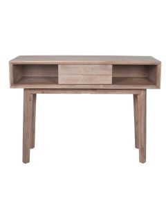 Sand Wash Acacia Wood 1 Drawer Console K/D