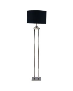 Langston Nickel 4 Post Floor Lamp