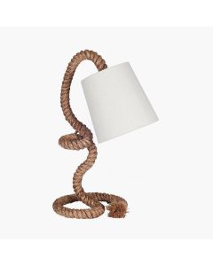 Martindale Rope and Jute Task Table Lamp