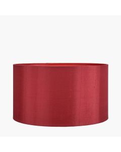 Zara 45cm Mulberry  Silk Lined Cylinder Shade