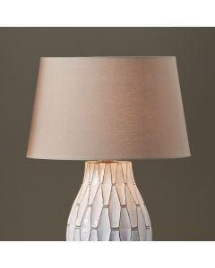 Winston 35cm Taupe Handloom Tapered Cylinder Shade