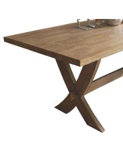 Lodge Dining Table 180x90cm. Natural Oak