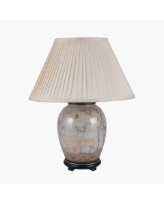 Deer Medium Glass Table Lamp
