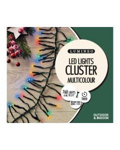 768 LED Cluster Lights Multicoloured